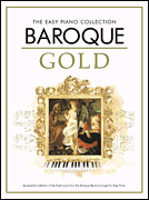 Baroque Gold piano sheet music cover
